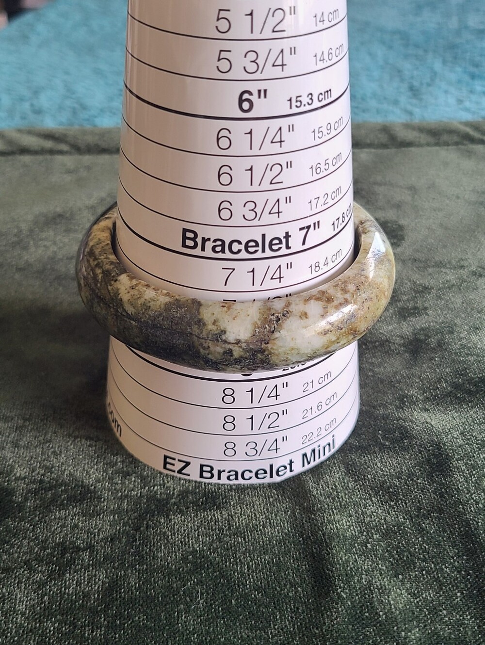 Green Jade And Jadeite Stone Bangle Bracelet